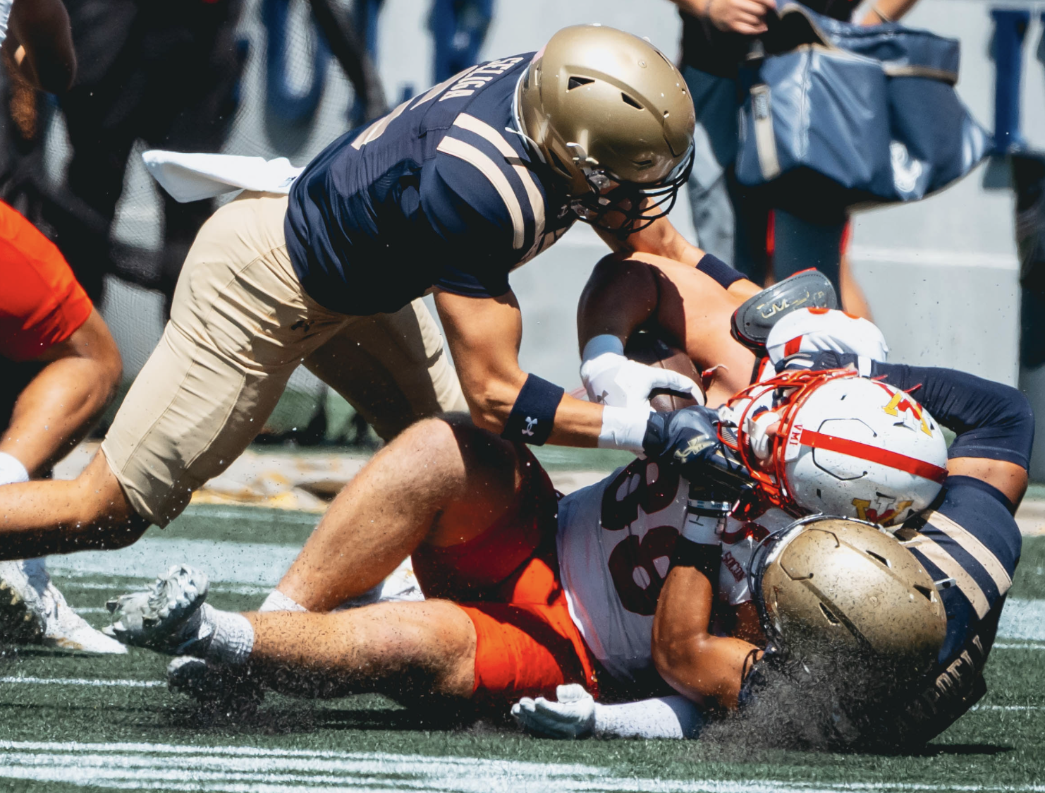Navy Crushes VMI 52–7 in Season Opener Blowout